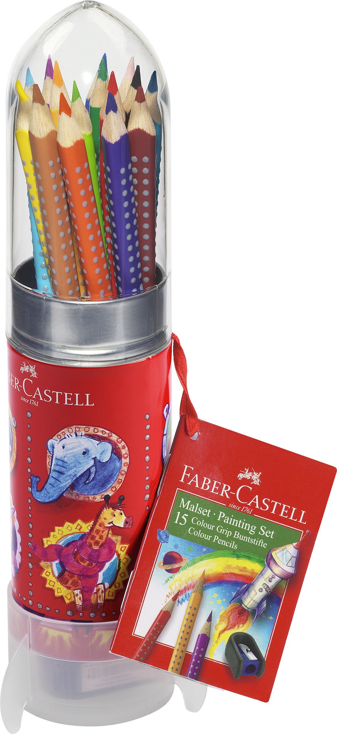 Faber Castell Grip Boya 15 Renk Roket