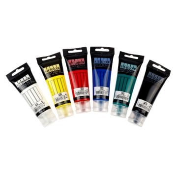 Südor Artist Akrilik Boya Seti 6x75ml Tüp