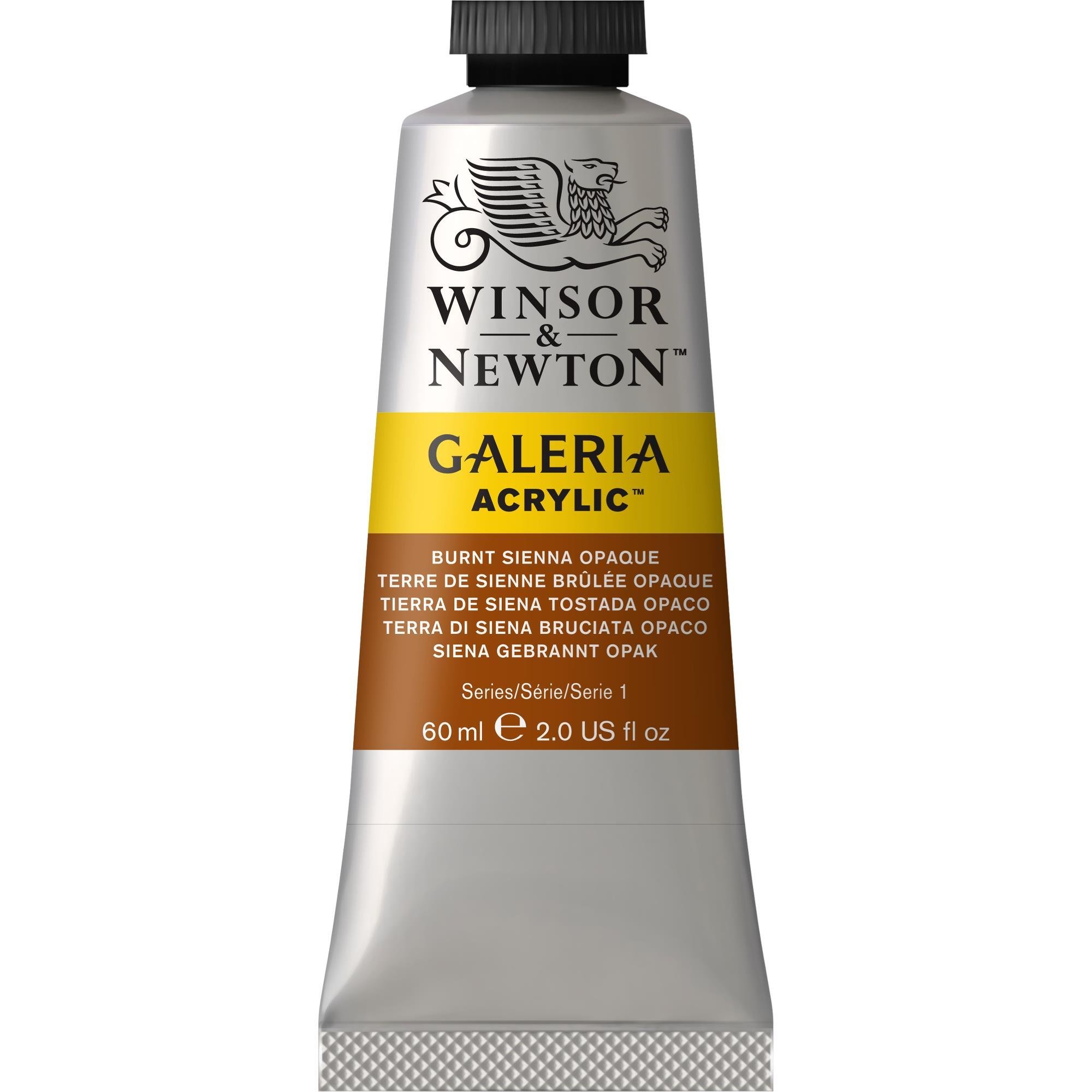 Winsor Newton Galeria Akrilik Boya 60ml 077 Burnt Sienna Opaque