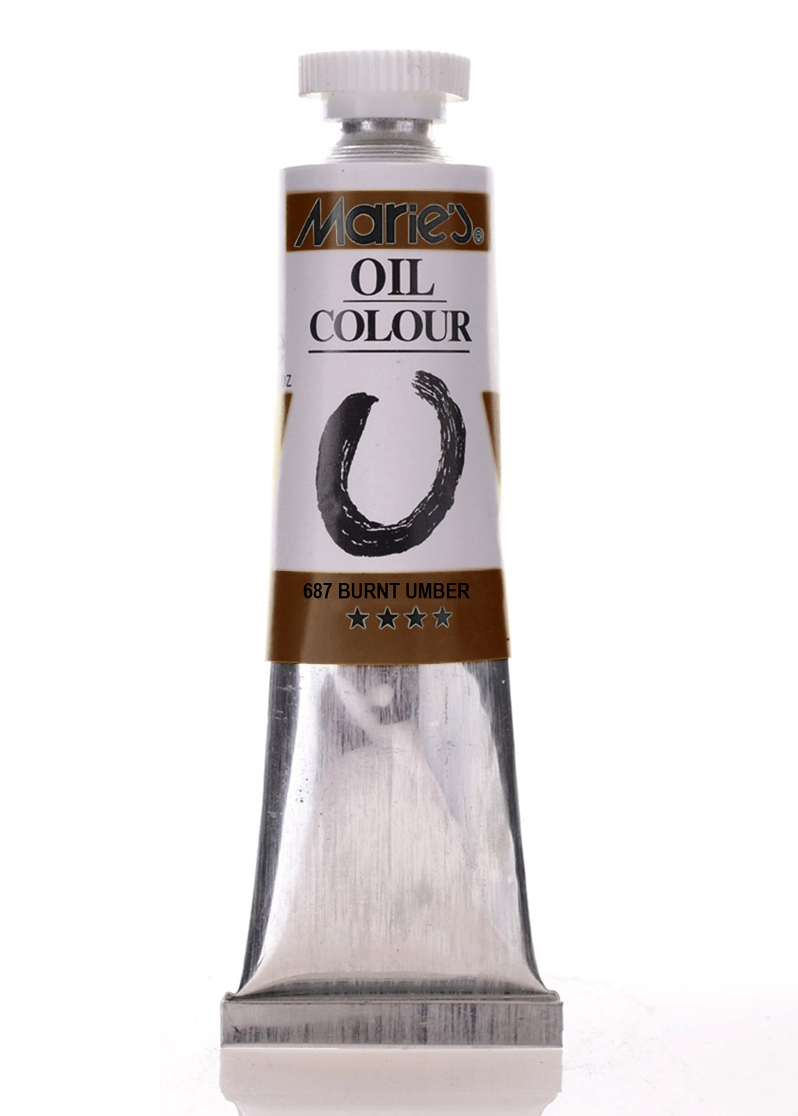 Maries Yağlı Boya 50ml 687 Burnt Umber