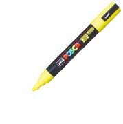 Uni Posca Marker Pc-5m Medium 1.8-2.5 Mm Yellow