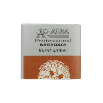Afra Sulu Boya Tablet 687 Burnt Umber