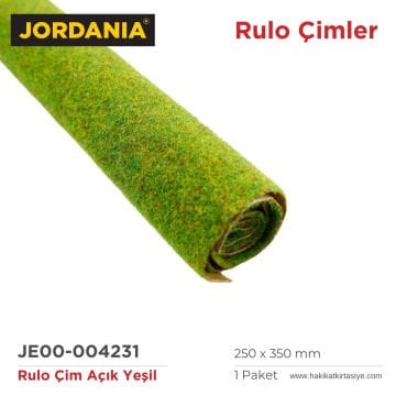 Jordania Rulo Çim 25x35cm Açık Yeşil
