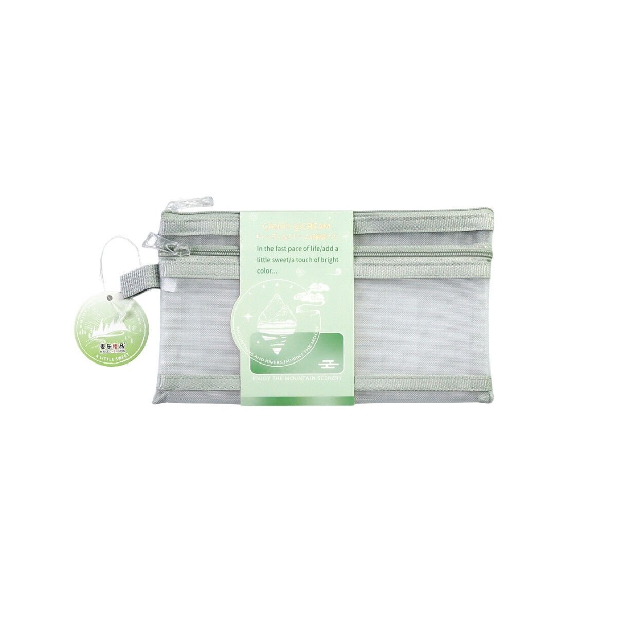 Art Elegant Mesh File Dosya 2 Gözlü A6 Yeşil