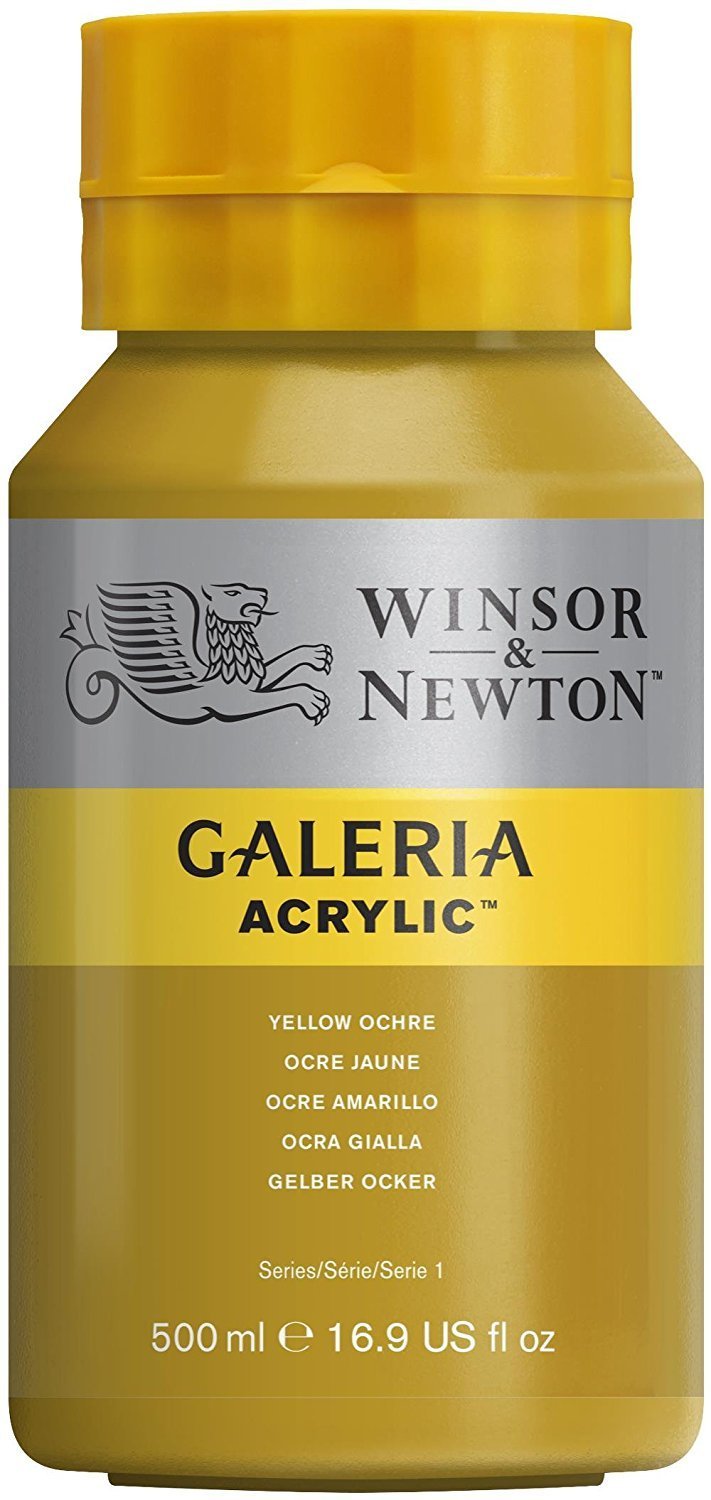 Winsor Newton Galeria Akrilik Boya 500ml 744 Yellow Ochre
