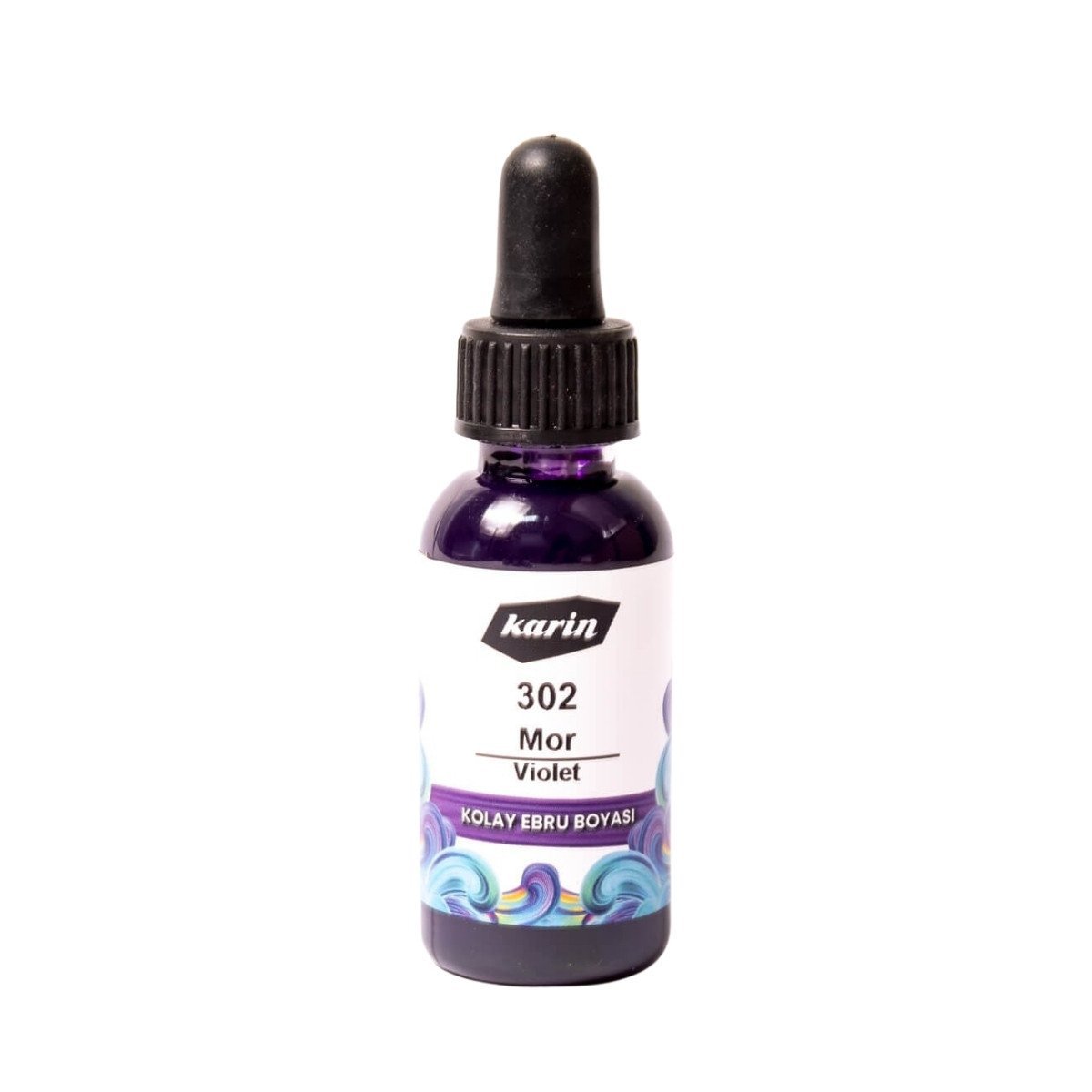 Karin Kolay Ebru Boyası 30ml 302 Mor