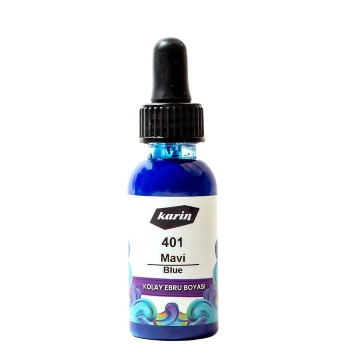 Karin Kolay Ebru Boyası 30ml 401 Mavi