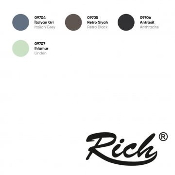 Rich Multi Surface Akrilik Boya 500ml 2189 Ege Mavi