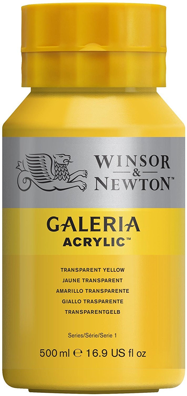 Winsor Newton Galeria Akrilik Boya 500ml 653 Transparent Yellow