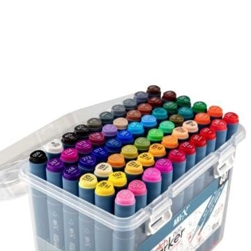 ART-X Çift Uçlu Sketch Marker Kalem Seti 60lı