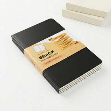 Bback Eskiz Defteri 90gr 32yp 9x14cm Siyah Seti 3lü