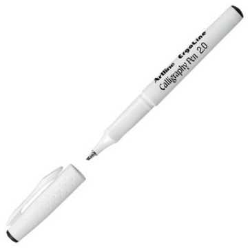 Artline Ergoline Arabic Kaligrafi Kalemi 2.0mm Yan Kesik Siyah