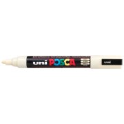 Uni Posca Marker Pc-5m Medium 1.8-2.5 Mm Ivory