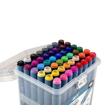 ART-X Çift Uçlu Sketch Marker Kalem Seti 48li