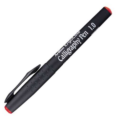 Artline Ergoline Kaligrafi Kalemi 1.0mm Kırmızı