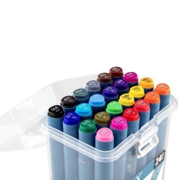 ART-X Çift Uçlu Sketch Marker Kalem Seti 24lü