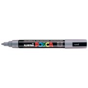 Uni Posca Marker Pc-5m Medium 1.8-2.5 Mm Grey