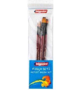 Bigpoint Çok Amaçlı Fırça Seti 4'lü 123 Ve 123f Serisi Bpf905