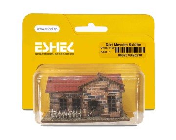 Eshel Maket Dört Mevsim Kulübe 1/100
