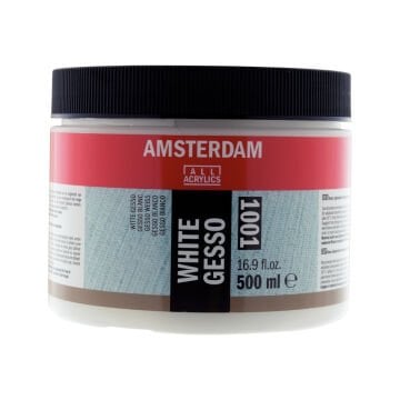 Amsterdam Akrilik Beyaz Gesso Zemin 1001 500ml