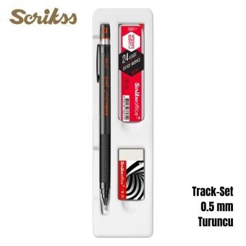 Scrikss Versatil Kalem Track 0.5mm 3lü Set Turuncu