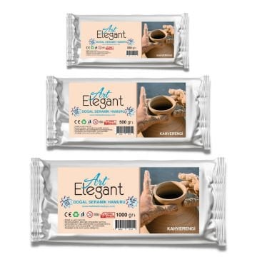 Art Elegant Seramik Hamuru 250gr Beyaz