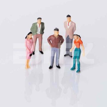 Eshel Maket Renkli İnsan Figürü 1/25 2li