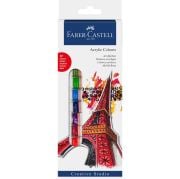 Faber Castell Akrilik Boya 12  Renk 12ml Tüp