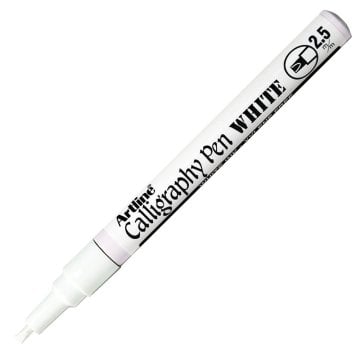 Artline Metalik Kaligrafi Kalemi 2.5mm Beyaz