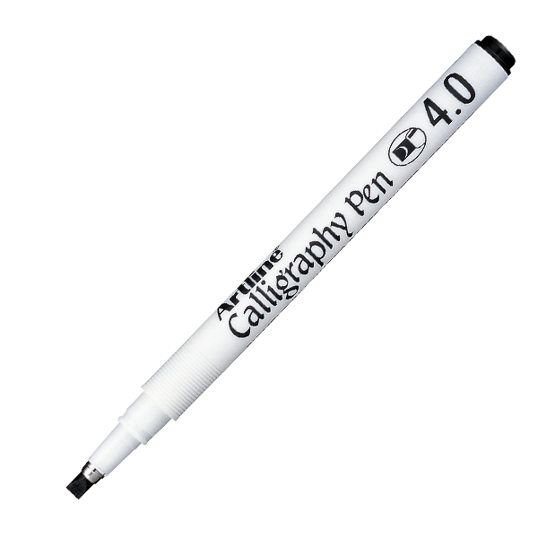 Artline Kaligrafi Kalemi 4.0mm Siyah