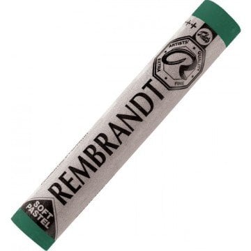 Rembrandt Soft Pastel Boya Tekli Yedek Renk 627-3 Cinnabar Green Deep