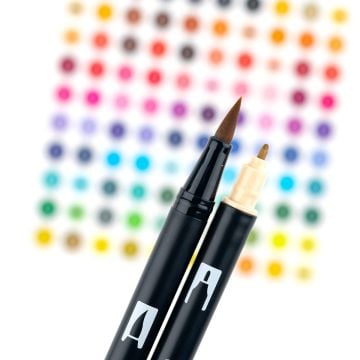 Tombow Dual Brush Pen Kalemi Seti Portrait Renkler 56170 10 Renk