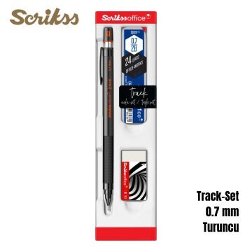 Scrikss Versatil Kalem Track 0.7mm 3lü Set Turuncu