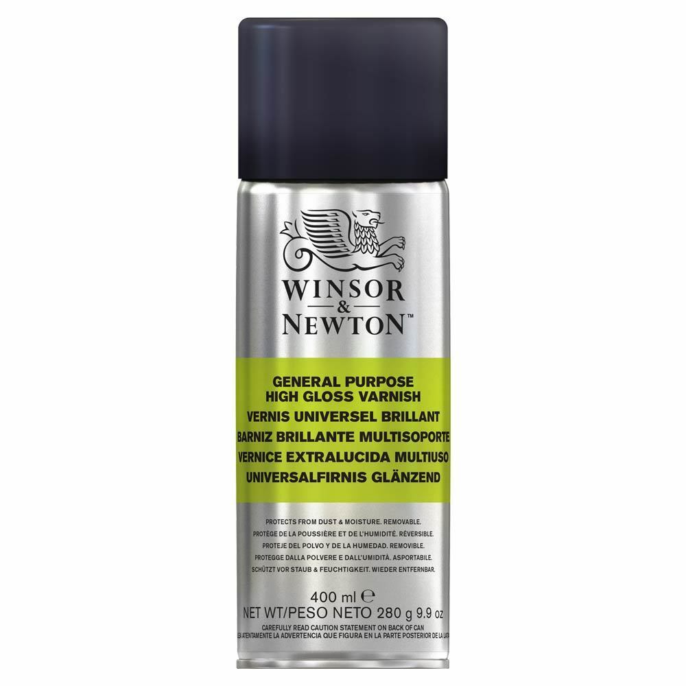 Winsor Newton High Gloss Varnish 400ml Sprey (Parlak Vernik