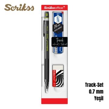 Scrikss Versatil Kalem Track 0.7mm 3lü Set Yeşil