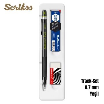Scrikss Versatil Kalem Track 0.7mm 3lü Set Yeşil