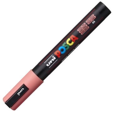 Uni Posca Marker Pc-5M Medium 1.8-2.5mm Coral Pink
