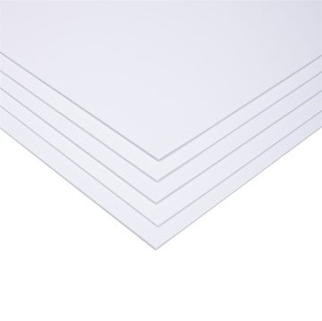 Fotoblok (Straforlu Maket Kartonu) Beyaz 3mm 50x70cm 5'li Paket