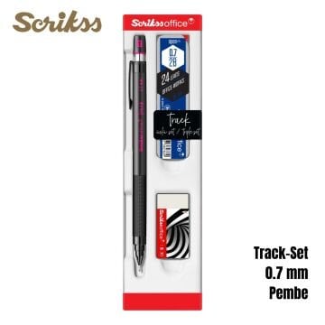 Scrikss Versatil Kalem Track 0.7mm 3lü Set Pembe