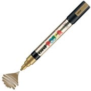 Uni Posca Marker Pc-5m Medium 1.8-2.5 Mm Gold