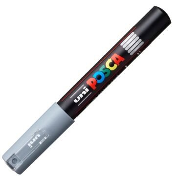 Uni Posca Marker PC-1M Extra Fine 0.7mm Grey