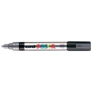 Uni Posca Marker Pc-5m Medium 1.8-2.5 Mm Silver