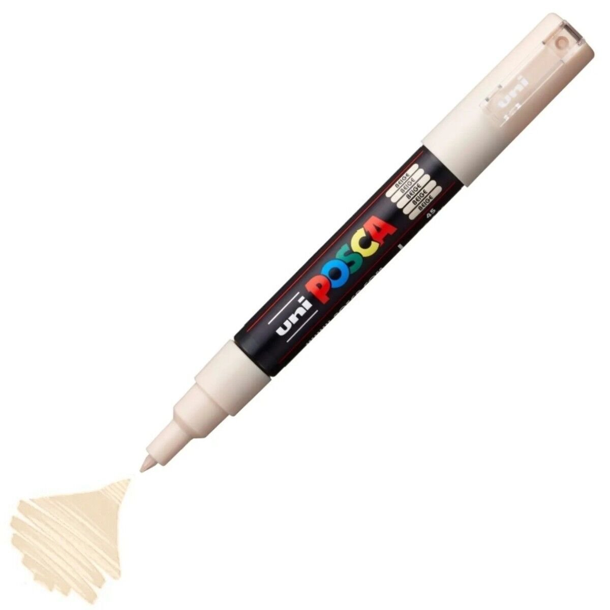 Uni Posca Marker PC-1M Extra Fine 0.7mm Beige