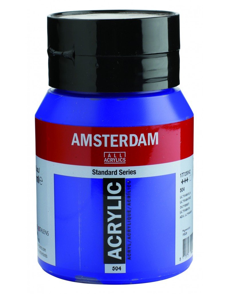 Amsterdam Akrilik Boya 500ml 504 Ultramarine