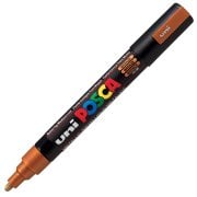 Uni Posca Marker Pc-5m Medium 1.8-2.5 Mm Bronze