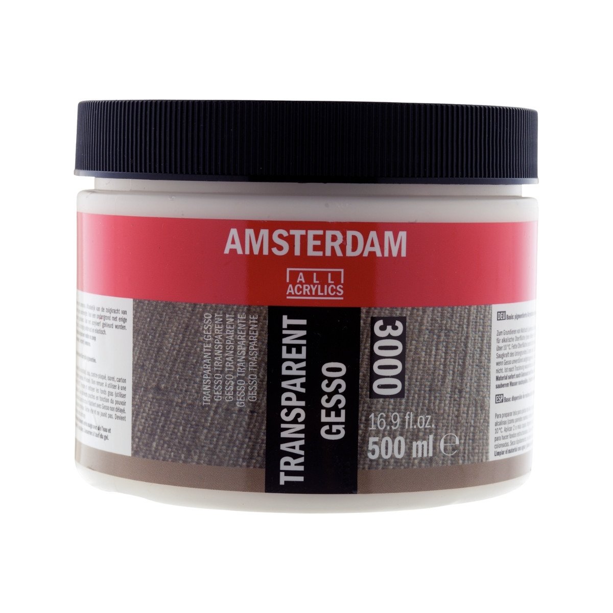 Amsterdam Akrilik Şeffaf Gesso 3000 500ml
