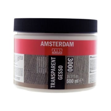 Amsterdam Akrilik Şeffaf Gesso 3000 500ml