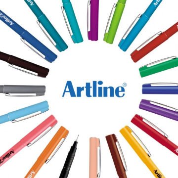 Artline 200 Fine Keçe Uçlu Yazı Kalemi 0.4mm Magenta
