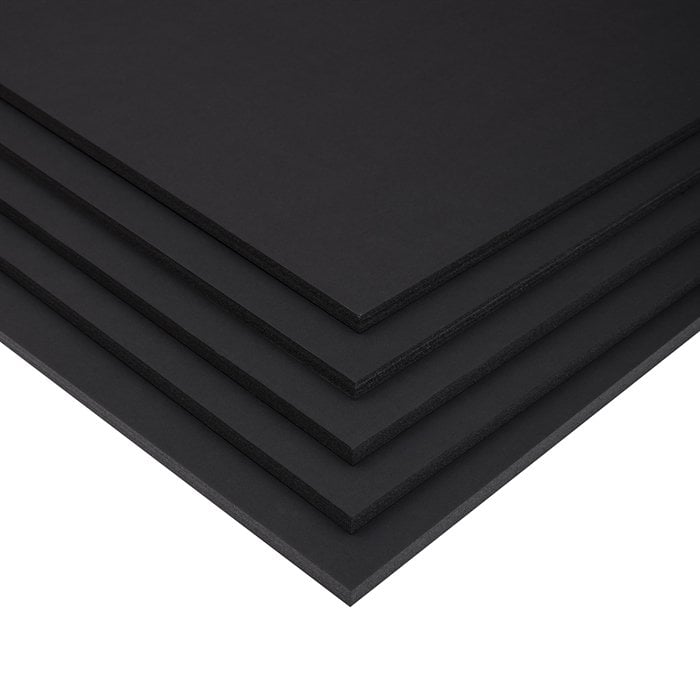 Fotoblok (Straforlu Maket Kartonu) Siyah 10mm 50x70cm 5li Paket