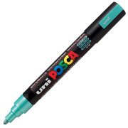 Uni Posca Marker Pc-5m Medium 1.8-2.5 Mm Metallic Green